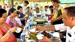 Anh Em Ẩm Thực Đồng Quê Giao Lưu Với Đại Gia Đình Cô Hai Ở Tiền Giang | ATĐQ