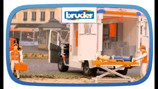 MB Sprinter Ambulance with driver – 02536 – Bruder Spielwaren