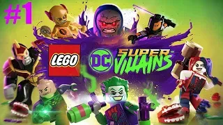 LEGO DC Super-Villains прохождение #1 Приключения СУПЕР Злодеев. Побег из Тюрьмы