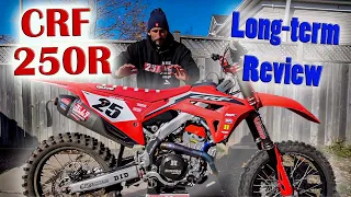 Honda CRF 250R 2022 long term 40 hrs review after one season