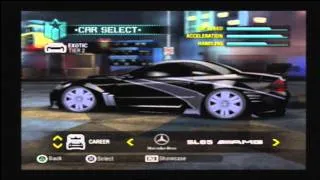 need for speed carbon mercedes SL65 AMG