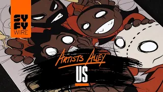 Jordan Peele's Us: See Unreal Fan Art Come To Life (Artists Alley) | SYFY WIRE