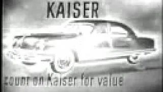 1950 Kaiser Cars TV Ad