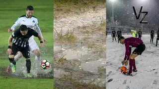 Greek Football Matches With Crazy Weather