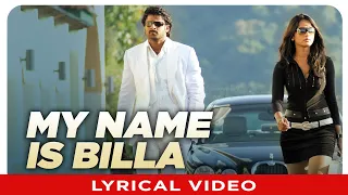 My Name Is Billa Lyrical Video Song | Billa Telugu Movie | Prabhas, Anushka, Namitha | Mani Sharma