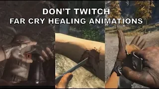 Far Cry Healing Animations Throughout the Years