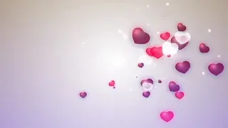 candy hearts , happy valentine's day - abstract romantic animation (  love , motion   graphic )