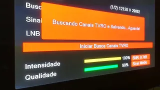 mais uma configuração receptor bendin