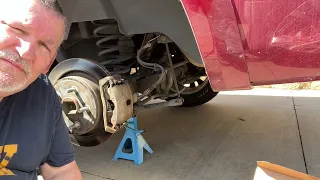 2013 Dodge Ram Rear Brake Pad Replacement