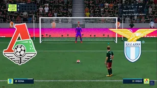 UEFA Europe League LOKOMOTIV MOSCOW vs LAZIO [Penalty shootout] FIFA 22