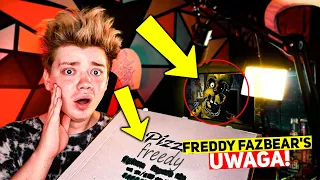 NIGDY NIE OGLĄDAJ FILMU FREDDY FAZBEAR PIZZA O 3 W NOCY! (PRZYSZEDŁ PO MNIE!!!)