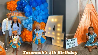 Tazannah’s 4th Birthday | VLOG