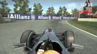 F1 2010 : Lewis Hamilton gets a 1:16