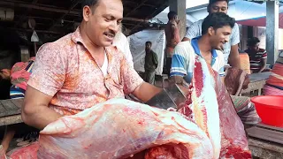 Goru Jobai Video | The Most Delicious Cow Meat Processing Village Expert Butcher from Bangladesh.