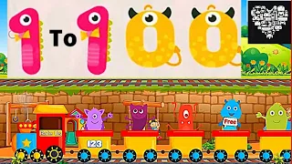 LEARNING NUMBERS for toddlers 1 TO 100 learn numbers for kids 1-100 ABC Infinite Kids videos