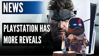 PlayStation Has More Reveals - New Astrobot Details, MGS Delta Report, Sony Showing More at SGF