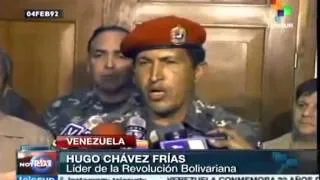 Venezuela recalls revolutionary acts of February 4, 1992