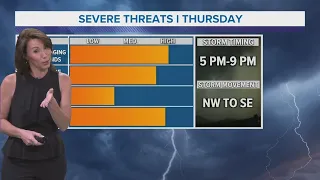 Severe Thunderstorm Watch in effect for Northeast Ohio through 11 p.m.