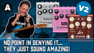 New Strymon V2 Pedals - Deep Dive & Hands-On!