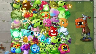 PvZ 2 Random Team Plant VS Brickhead Zombie - Which Plant Team Is Best?