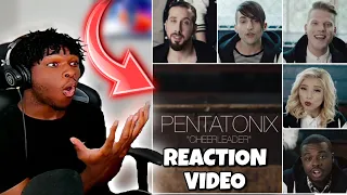 PENTATONIX "Cheerleader” REACTION | First Time Watching MV!