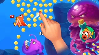 Fishdom Ads Mini Games Hungry Fish | New update 8.9 level Trailer video