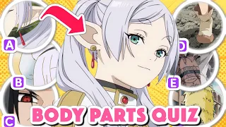 Anime Quiz - Guess The Character By Their Body Parts