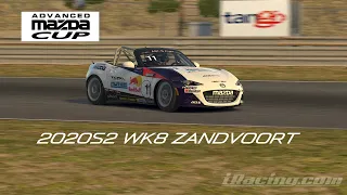 【iRacing】Advanced Mazda Cup 2020S2wk8 ZandVoort