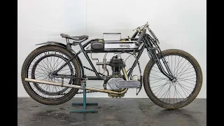 Norton replica Brooklands Special 1920 490cc - riding