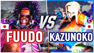 SF6 🔥 Fuudo (Dee Jay) vs Kazunoko (Cammy) 🔥 Street Fighter 6