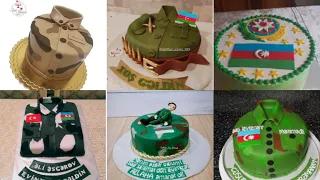 Əsgər tortları nümunələri, gâteaux de soldat, soldier cakes