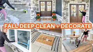 NEW! 🍁 FALL DEEP CLEAN WITH ME | HOURS OF CLEANING MOTIVATION | FALL DECOR 2023 |HOMEMAKING CLEANING