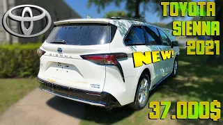 2021 TOYOTA SIENNA битая с аукциона #copart - 37000$. Вот и пошли битки (АВТО ИЗ США).