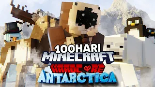 100 Hari di Minecraft Antarktika 🥶❄️