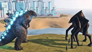 Godzilla 2019 vs Female Muto Battle | Kaiju Universe