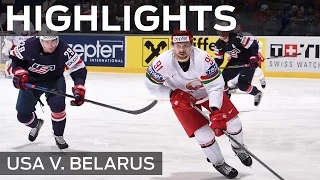 Belarus blast USA for five | #IIHFWorlds 2015