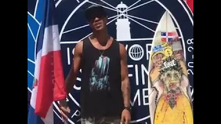 Pedro "Pedri" Fernández 5to dia mundial de surf Biarritz Francia 2017 #ISAWGG