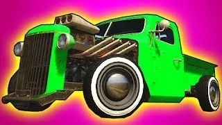 GTA Online Rare Hot Rod Truck! Rat Loader Location - Grand Theft Auto V Online Tips and Tricks