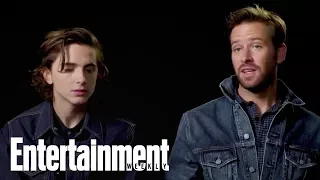 Call Me By Your Name: Timothée Chalamet, Armie Hammer On Love | Oscars 2018 | Entertainment Weekly