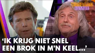 Johan ziet ‘videoboodschap’ John de Mol: 'Ik krijg niet snel een brok in m’n keel, maar…'