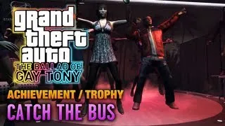 GTA: The Ballad of Gay Tony - Catch the Bus Achievement / Trophy (1080p)