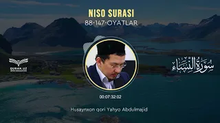 04. NISO SURASI 88-147-OYATLAR | HUSAYNXON QORI YAHYO ABDULMAJID