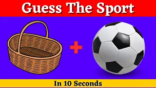 Guess The Sports From The Emoji | Emoji Challenge | Sport Quiz | Sports Puzzle | Challenge #sports