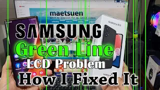 Green Line on Samsung Phones - The Fix
