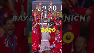 Every Champions league winner from 2017- 2022