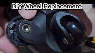 Broken Luggage Wheel DIY Replacement