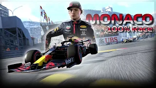 F1 2020 Gameplay Monaco GP 100% Race as Max Verstappen