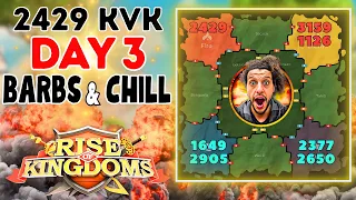 Kingdom 2429 l KVK Day 3 l ROK & CHILL l BOOM BOOM TIME l Rise of Kingdoms