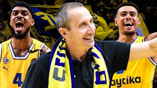 Maccabi Celebrates David Blatt & Forces Game 5