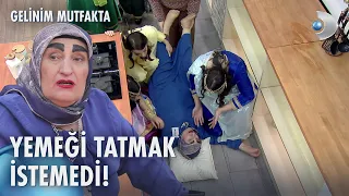 Beyhan Öksüz, yılan balığı yüzünden fenalık geçirdi! | Gelinim Mutfakta 1377. Bölüm